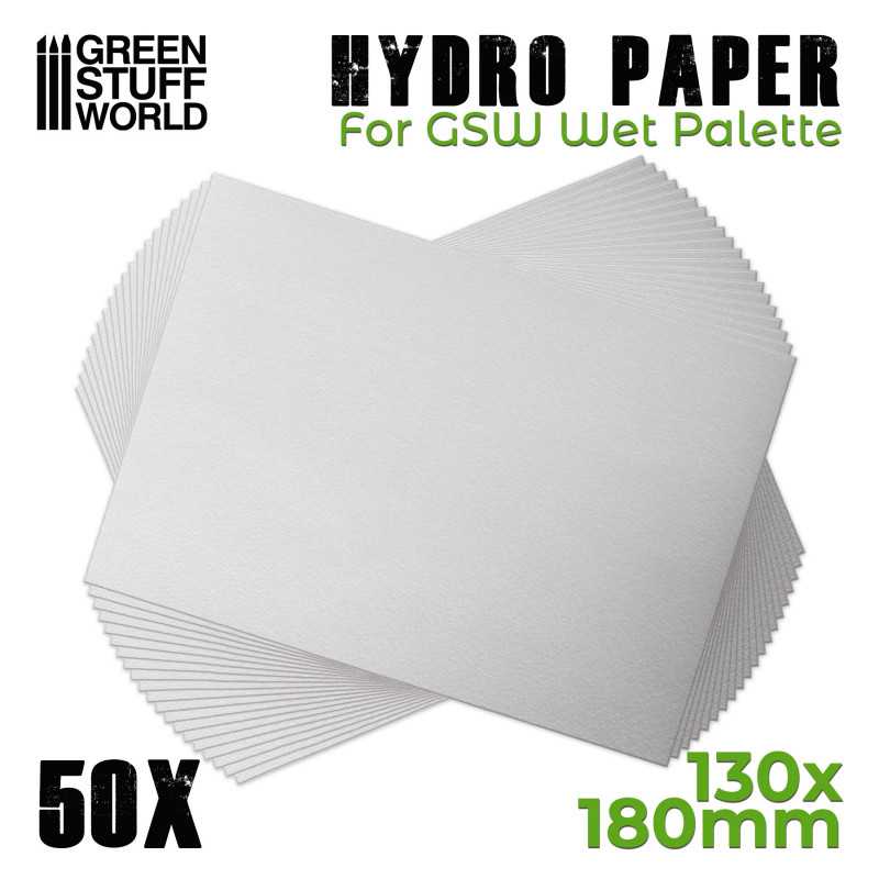 ▷ Palettenpapier | Nasspalette papier - GSW