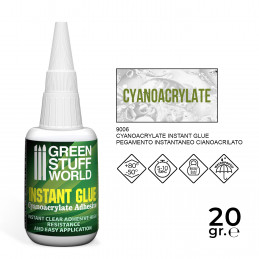 Cyanoacrylate Glue 20gr. | Cyanoacrylate Glue