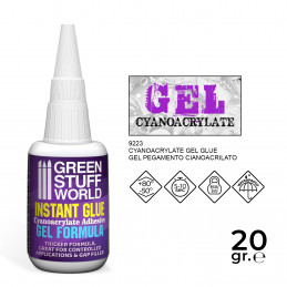 Colle Cyanoacrylate Gel 20gr. | Colle Cyanoacrylate