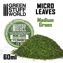 MIKROBLÄTTER - Mittelgrüner Mix | Blätter Laubstreu
