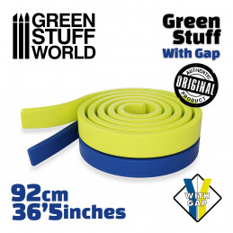 Green Stuff Modelliermasse Rolle 92 cm MIT TRENNUNG | Green Stuff modelliermasse