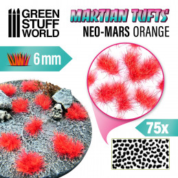 Marsgrasbüschel - NEO-MARS ORANGE | Fluoreszierenden Mars-Büschel