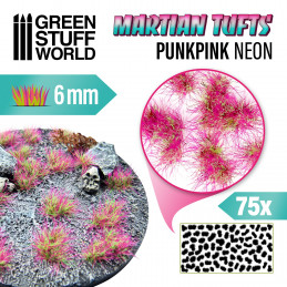 Touffes d'herbe martienne - PUNKPINK NEON | Touffes Martien Fluorescent
