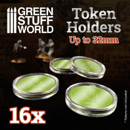 Token Holders 32mm | Token holders