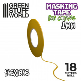 ▷ Flexible Masking Tape - 1mm | - GSW