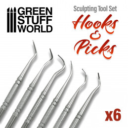 ▷ 6x Hook and Pick tool Set
