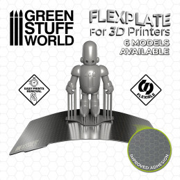 Acheter Plaque de construction d'imprimante 3D en résine, plaque d'acier à  ressort Flexible, lit Flexible et feuille de Base magnétique autocollante