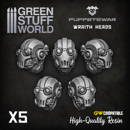 Wraith heads | Resin items