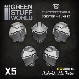 Jouster Helmets | Resin items