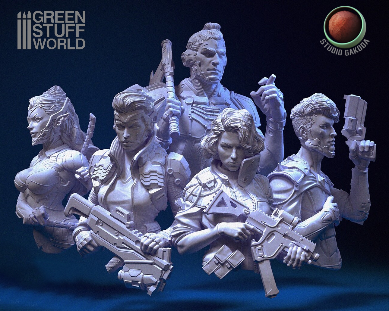 Studio Gakoda Miniatures - Bustes et figurines 3D